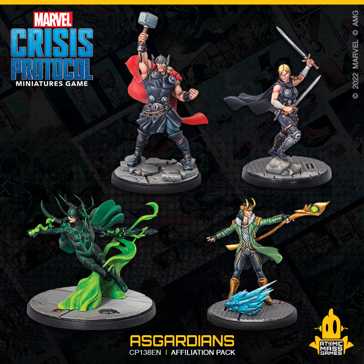 Marvel Crisis Protocol : Asgardians Affiliation Pack